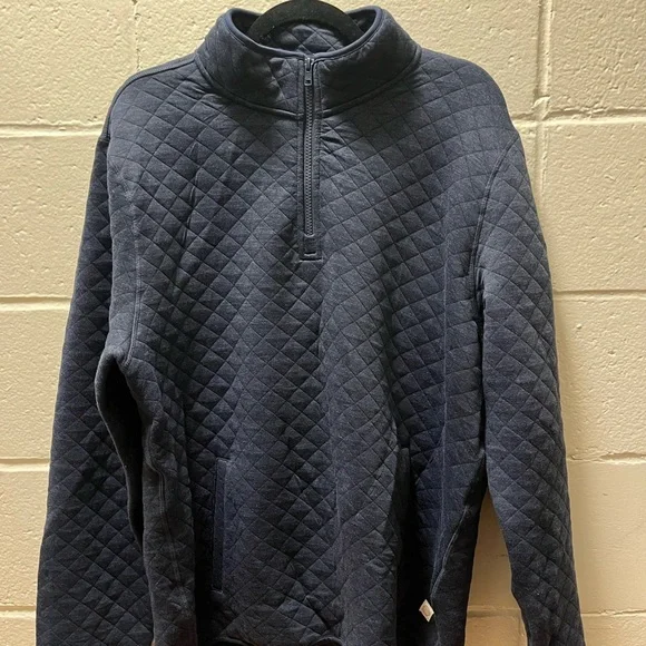 Men's Corbet Quarter Zip Pullover in Navy